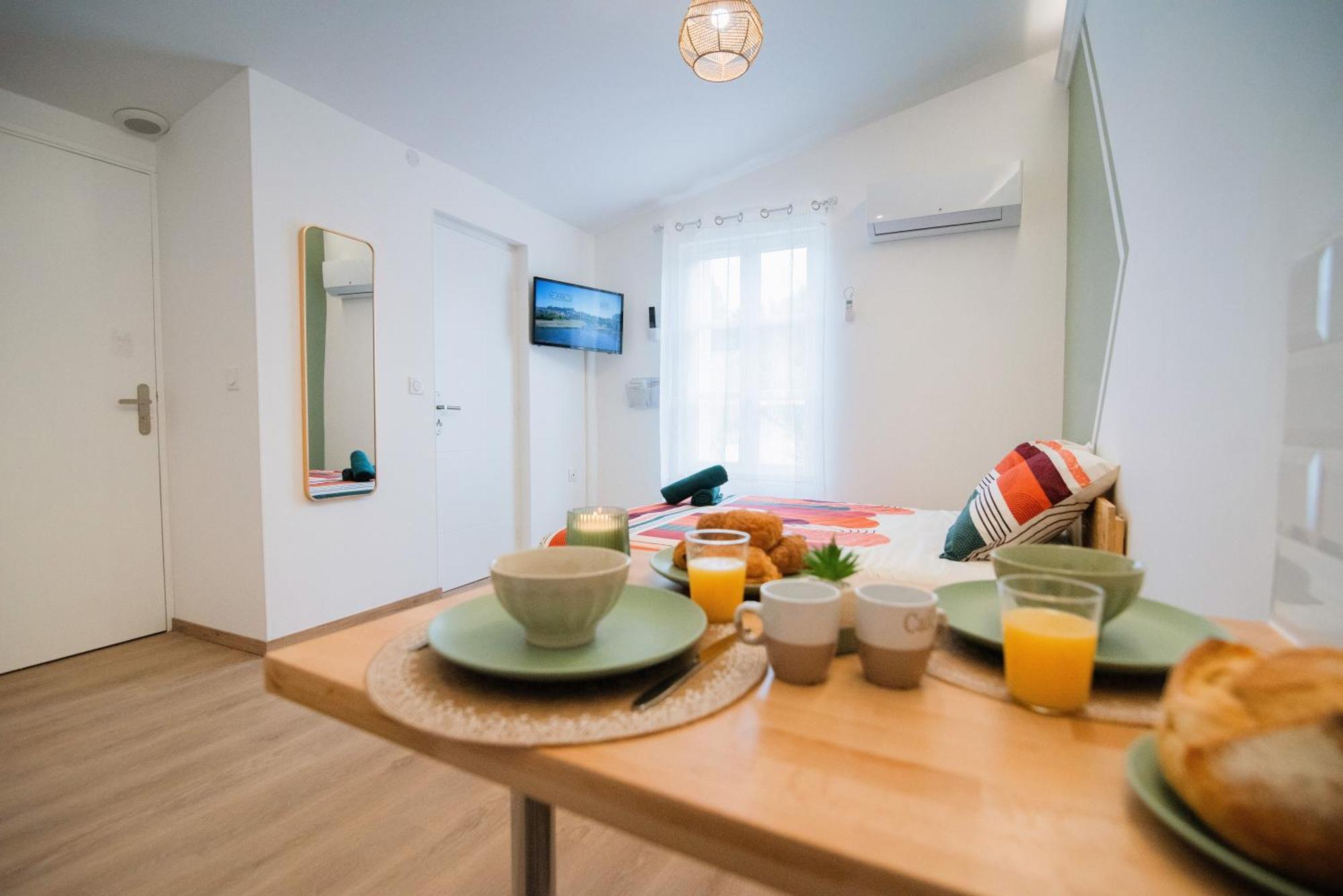 Tout Confort ! Ville, Climatisation, Parking, Wifi, Calme, Tv Carcassonne Exteriér fotografie